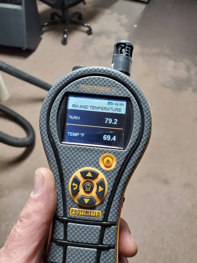 Moisture meter humidity assessment for Mold Remediation & Removal in Hillview